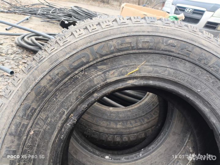 Шины бу r 16 245 75