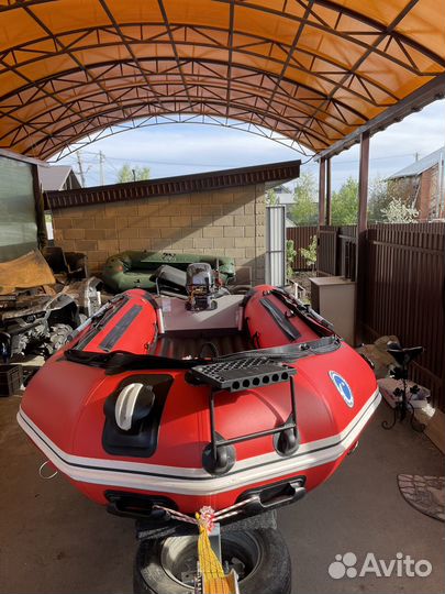 Лодка пвх stormline 380 с мотором tarpon 9.9