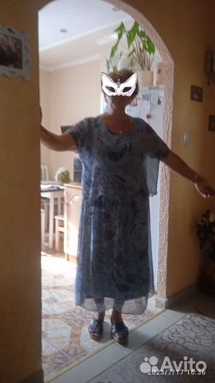 Платье летнее оверсайз