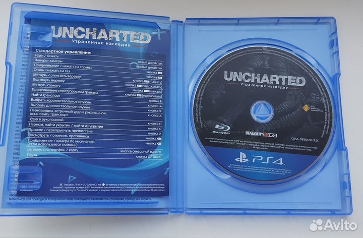 Uncharted: Утраченное наследие PS4