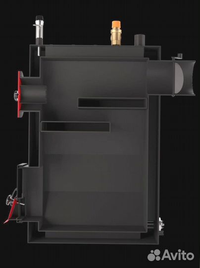 Твердотопливный котёл 50 квт