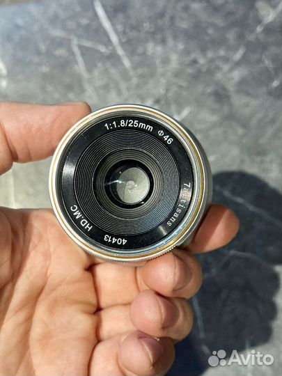 Объектив 7artisans 25mm 1.8 для M43 mount