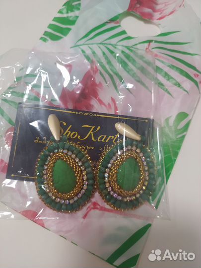 Серьги hand made