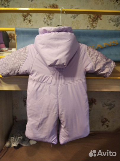 Зимний комбинезон для девочки