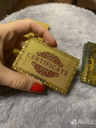 Сувенирные игральные карты