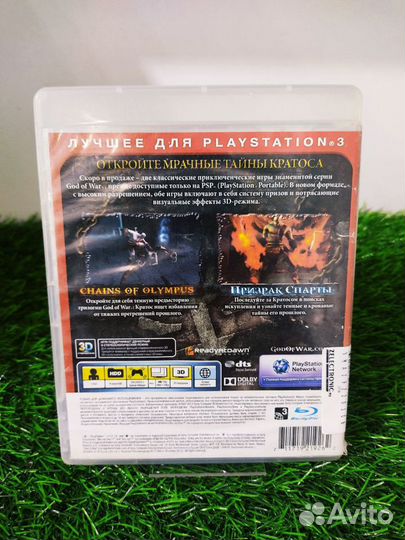 Игровой диск Sony Playstation 3. God of War Collec