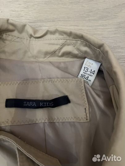 Тренч женский zara