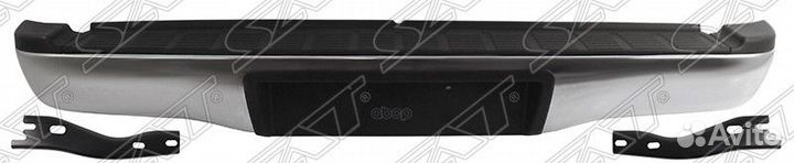 Бампер задний Toyota Hilux Pick Up 04-15