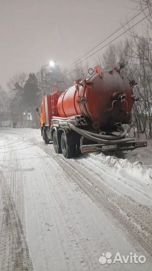 Услуги илососа, каналопромывки, телеинспекция