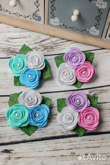 Резинки для волос ручной работы