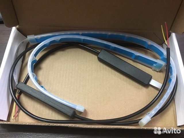 Гибкая дхо лента с поворотником 300мм