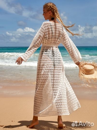 Накидка туника пляжная