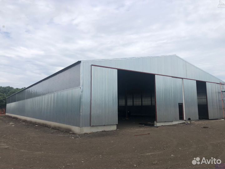 Производство ангаров складов навесов