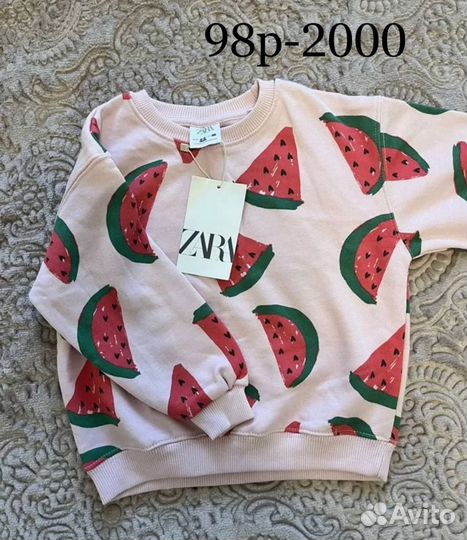 Свитшот с арбузами