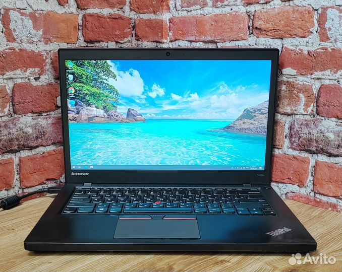Мощный ноутбук Lenovo T450s Core i5-5300U/8/256