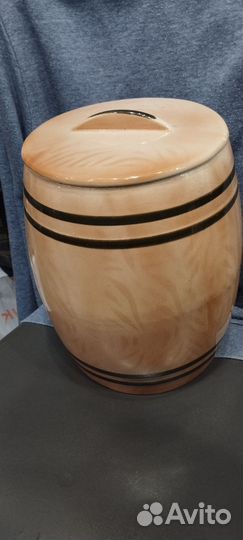 Бочонок фарфоровый СССР