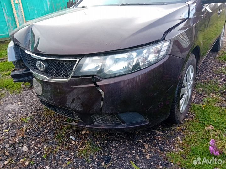 Kia Cerato 1.6 МТ, 2010, битый, 300 000 км