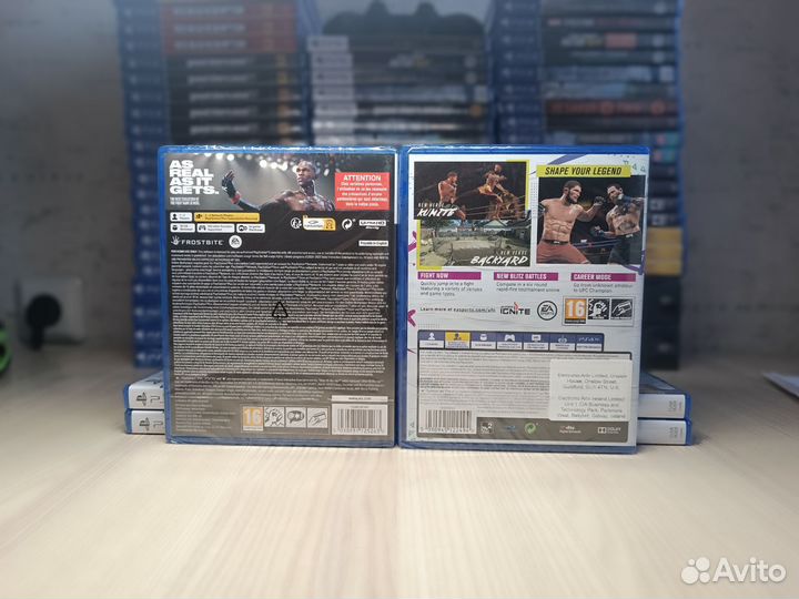 Новая UFC 5 ps5 и Ufc 4 ps5 запечатанная