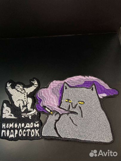 Вышивка шевронов, нашивок