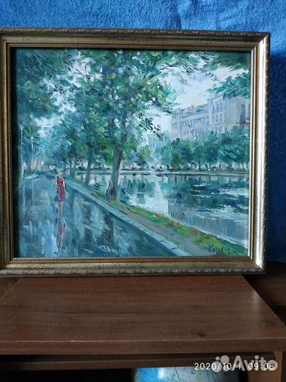 Картина маслом на холсте 35 на 40 Назарова