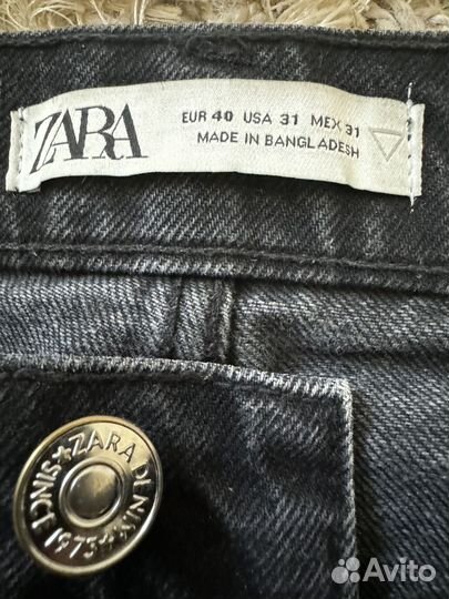 Джинсы zara мужские