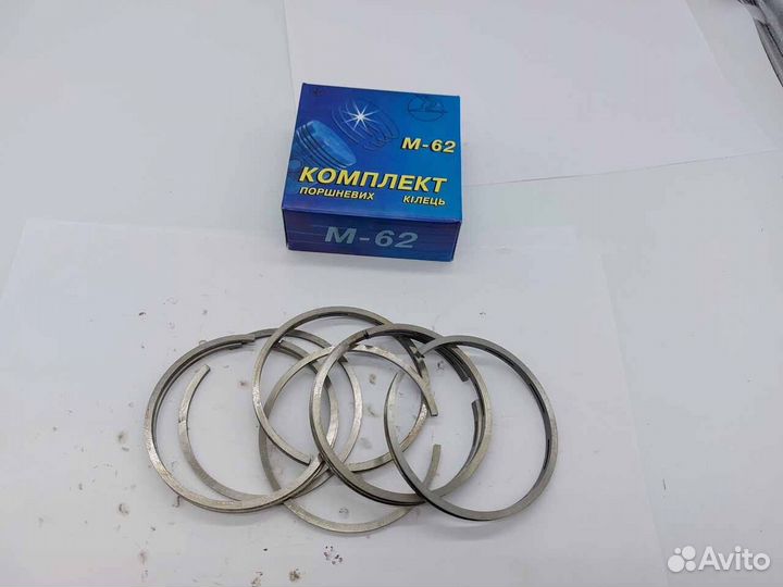 Кольца поршневые мотоцикла Урал Днепр М-62