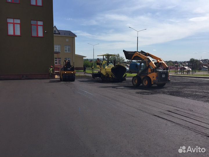 Укладка асфальта,благоустройство
