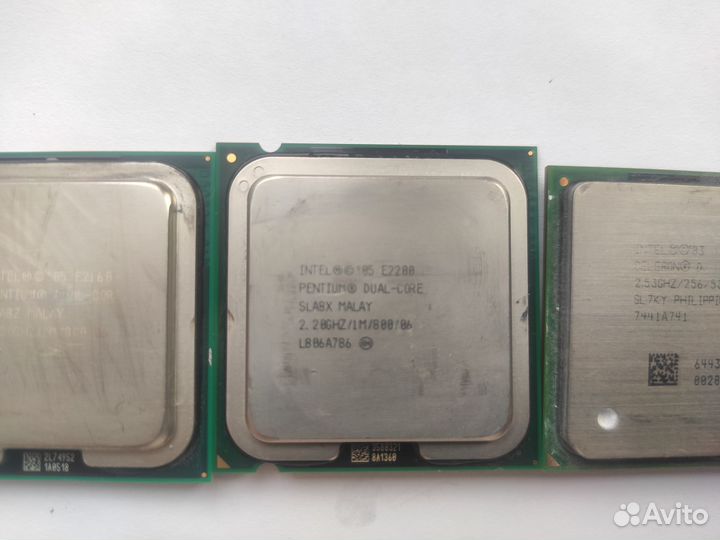 Старые процессоры Intel(775) и шлейф SLI/Crossfire