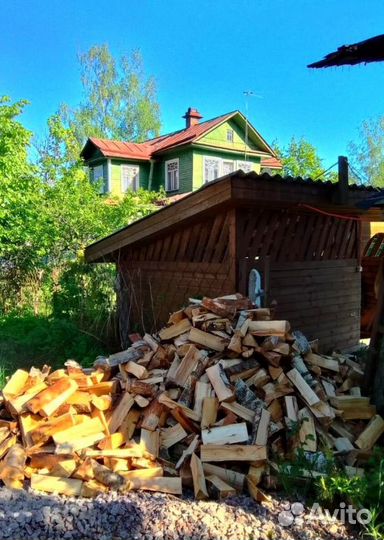 Дрова колотые от 1 куба