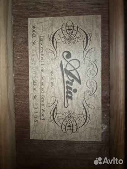 Акустическая гитара Aria W -200