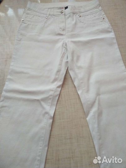 Летние белые брюки