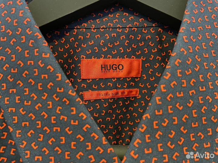 Рубашка Hugo Boss L 50р оригинал