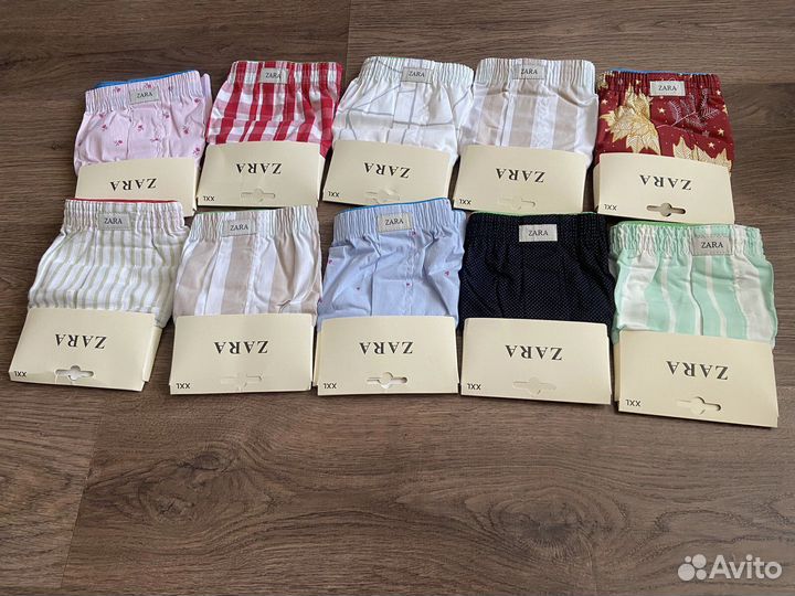 Мужские трусы Zara,Tommy Hilfiger, CK