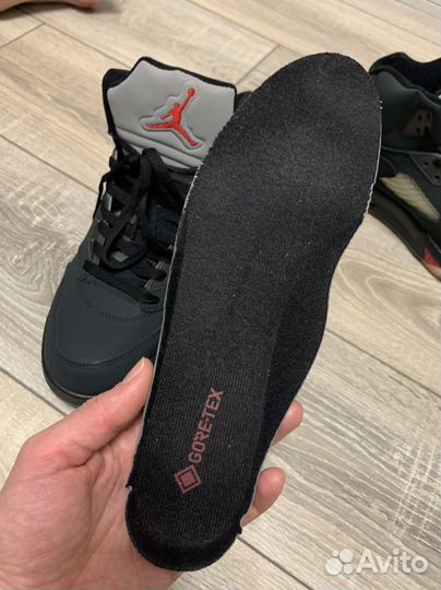 Nike air jordan 5 retro Gore-tex off noir