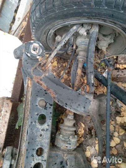 W210 задний редуктор в зборе с подрамником