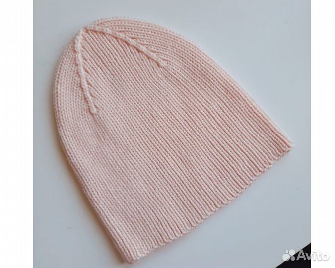 Шапка из мериноса. Ручная работа. 56-58