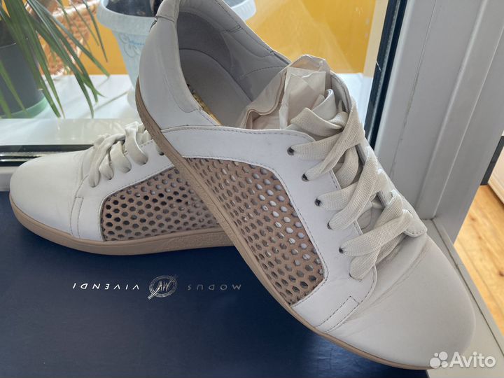 Женские кеды натуральная кожа 38 размер