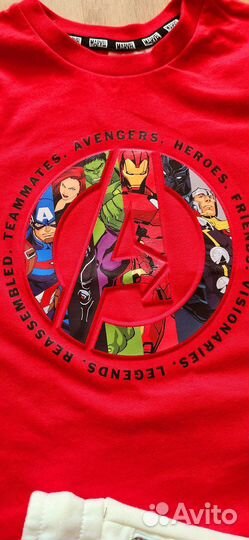 Новый костюм Marvel Primark 92-98