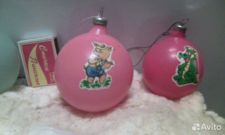 Елочные игрушки СССР