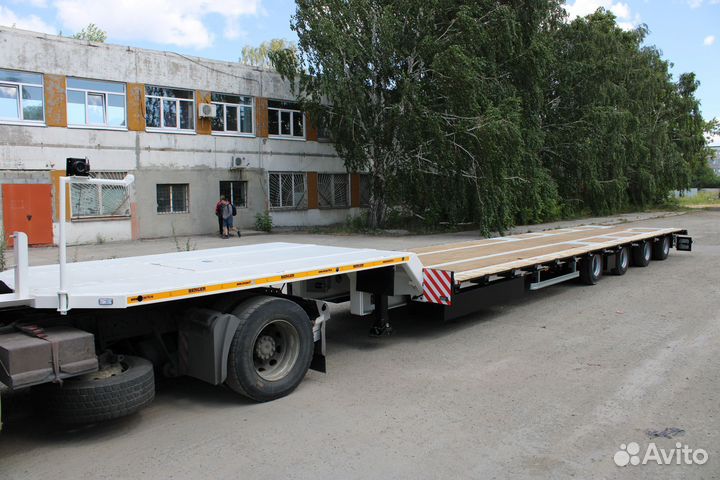 Полуприцеп трал (тяжеловоз) Berger 9854, 2023