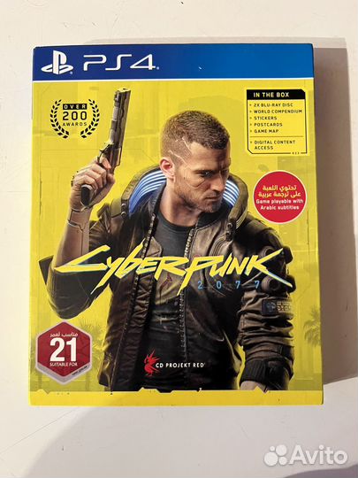 Cyberpunk 2077 ps4 диск
