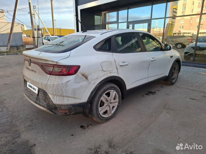 Renault Arkana 1.6 МТ, 2019, 192 140 км