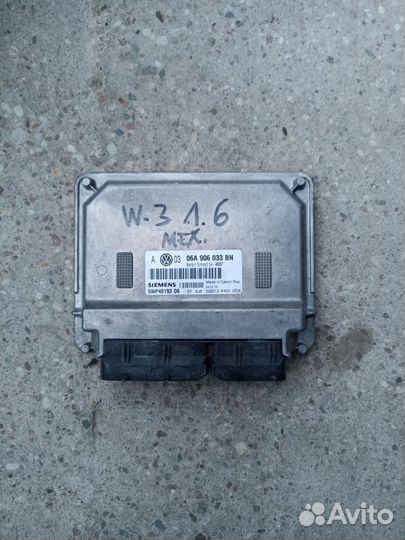 Volkswagen Golf Passat Bora эбу двс