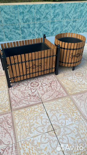 Горшок для цветов напольный