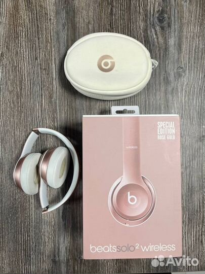 Наушники Beats Solo 2 Wireless Rose Gold