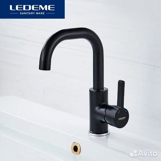 Смеситель для раковины Ledeme L1099B