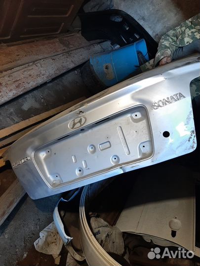 Крышка багажника хендай саната