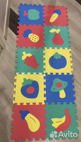 Детский коврик пазл