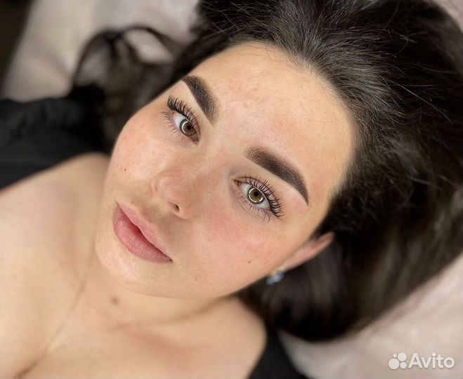 Модель на перманентный макияж бровей/губ/век