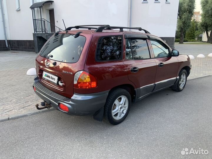 Hyundai Santa Fe 2.4 AT, 2001, 289 000 км